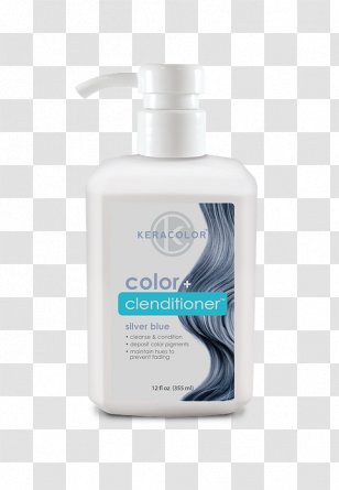 Keracolor Clenditioner Blue Silver Cleanser - Skin Care - Pink Rose Color Transparent PNG