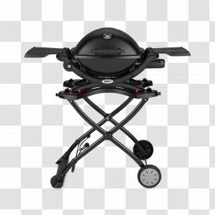 Barbecue Weber Q 1200 1000 Weber-Stephen Products 6557 Portable Cart For Grilling - Propane - Grill Transparent PNG