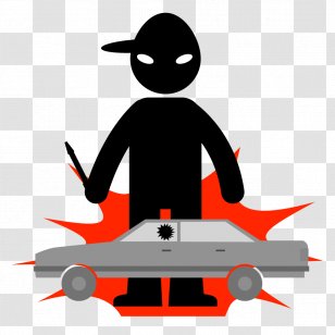 Clip Art Cartoon Poster Illustration - Prohibition Of Parking Transparent PNG