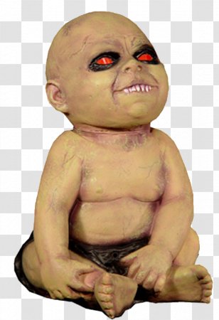 Haunted House Infant Demonic Possession Doll Attraction - Silhouette - Animated Baby Pictures Transparent PNG