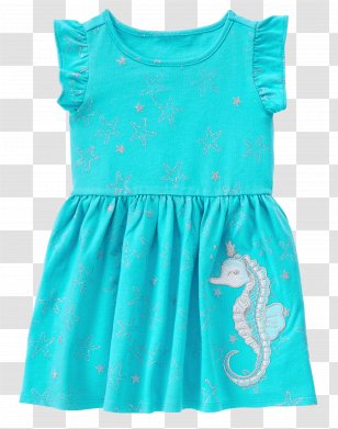 Dress Clothing Sizes Jeans Toddler - Skirt - Seahorse Transparent PNG
