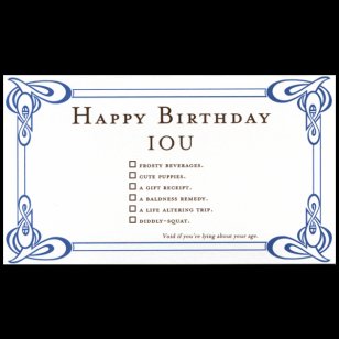 IOU Greeting & Note Cards Holiday Birthday Form - Iou - Mother Card Transparent PNG