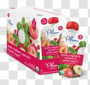 Strawberry Organic Food Baby Greek Cuisine Vegetable - Blueberry - Yogurt Packages Transparent PNG