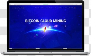 Cloud Mining Bitcoin HashFlare Netbook - Flat Panel Display Transparent PNG