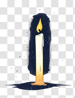 Candlelight - Burning Candle Transparent PNG