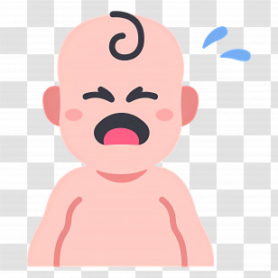 Crying Child - Crying Baby With Tears Transparent PNG