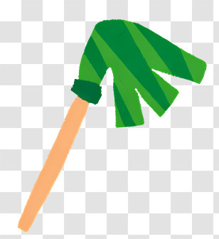 Icon - Green Cleaning Mop Transparent PNG