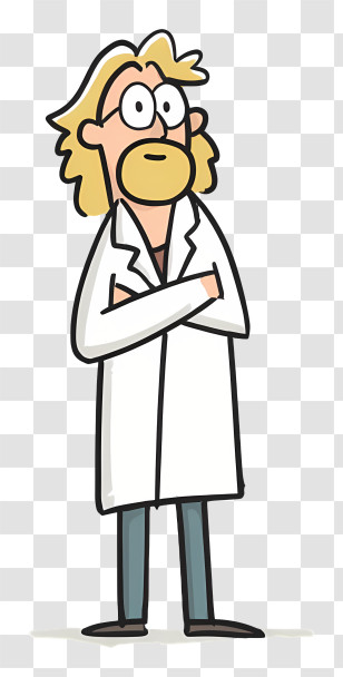 Cartoon Scientist - Cartoon Scientist Transparent PNG