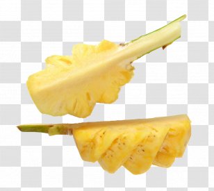 Pineapple Fruit Stock Photography - Chopped Transparent PNG