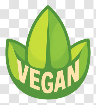 Vegan Logo - Vegan Leaf Logo Transparent PNG