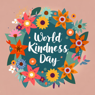 World Kindness Day - World Kindness Day Floral Illustration Transparent PNG