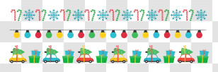 Christmas Lights - Christmas Decorations And Gifts Transparent PNG