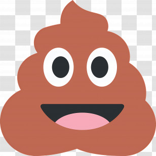 Pile Of Poo Emoji - Smiling Poop Emoji Transparent PNG