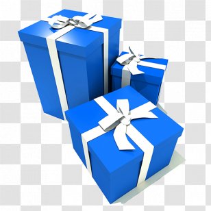 Blue Gift Photography Transparent PNG