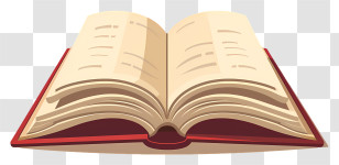 Open Book - Open Book Illustration For Knowledge Transparent PNG