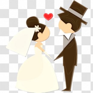 Wedding Party Invitation - Heart Cartoon Transparent PNG