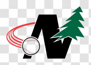 Northwoods League Logo - Baseball And Tree Logo Transparent PNG