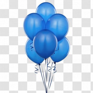 Balloon Navy Blue Birthday Royal - Baby Transparent PNG