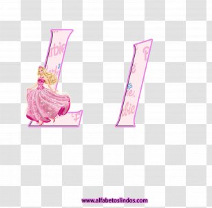Barbie Alphabet Letter Rose Font - M Power Transparent PNG