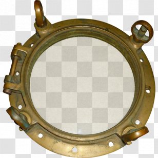 Brass Bronze Ship Port And Starboard Metal - S Wheel Transparent PNG
