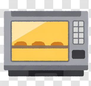 Life - Microwave Oven With Food Inside Transparent PNG