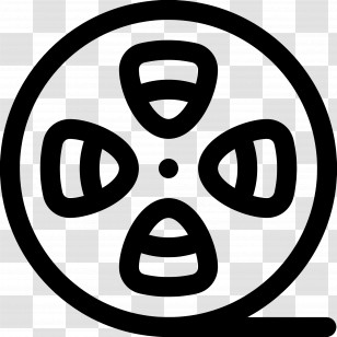 Film Reel - Film Reel Icon Transparent PNG