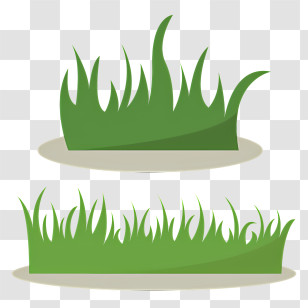 Shrub - Green Grass Patches Illustration Transparent PNG