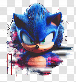 Sonic The Hedgehog - Blue Hedgehog Character Illustration Transparent PNG