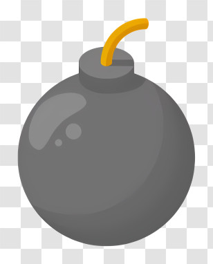 Timer Bomb - Cartoon Explosive Bomb Illustration Transparent PNG