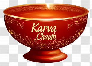 Karva Chauth - Decorative Pot For Karva Chauth Transparent PNG