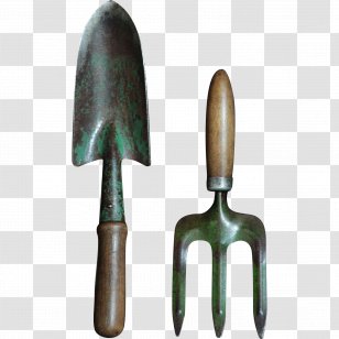 Garden Tool Hand Trowel Fork Transparent PNG