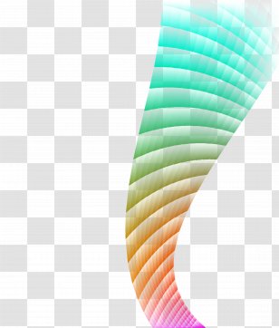 Color Block Abstraction - Colorful Stripes Transparent PNG