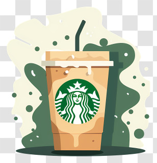 Starbucks Coffee Cup - Starbucks Coffee Cup With Logo Transparent PNG