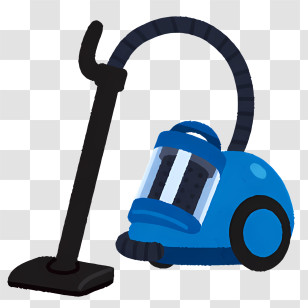 Icon - Blue Vacuum Cleaner Transparent PNG