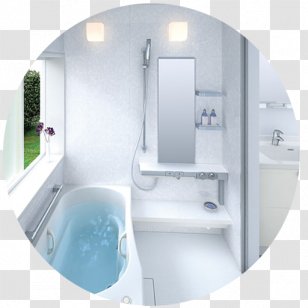 Modern Bathroom Bathtub Shower - Sink - Design Transparent PNG