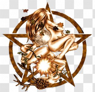 Book Of Shadows Pentacle Pentagram Witchcraft Wicca - Symbol Transparent PNG