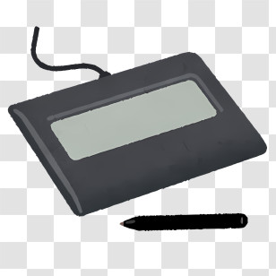 Icon - Digital Drawing Tablet With Pen Transparent PNG