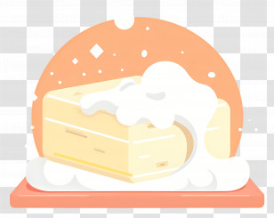 Soap - Creamy Butter Block Transparent PNG