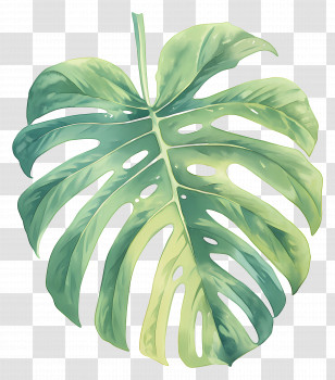 Monstera - Monstera Leaf Plant Transparent PNG