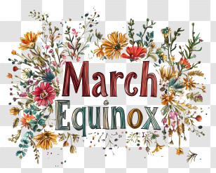 March Equinox - March Equinox Holiday Design Transparent PNG