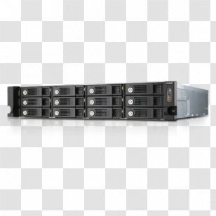 QNAP TVS-1271U-RP Network Storage Systems Intel Core I3 I5 - Diskless Node Transparent PNG