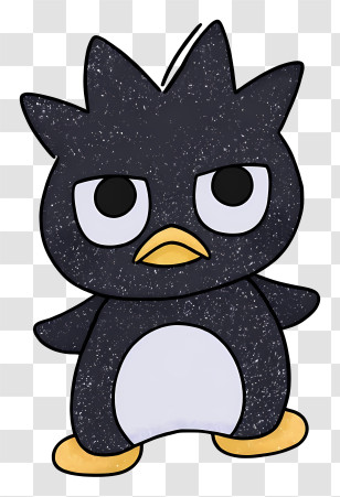 Badtz Maru - Cute Black Penguin Transparent PNG