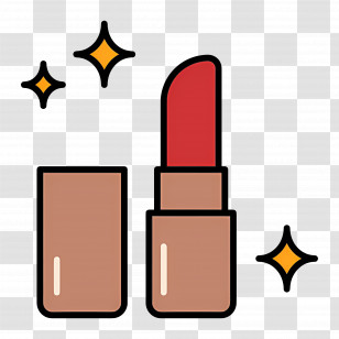 Lipstick - Stylish Lipstick Icon Transparent PNG