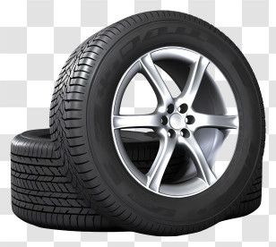 Flat Winter Tire - Durable Car Tires For Automotive Use Transparent PNG