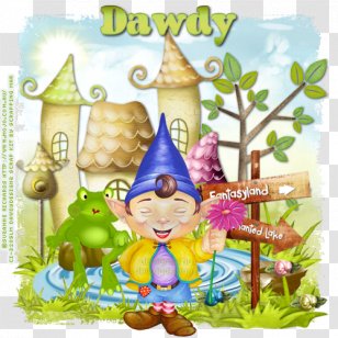 Garden Gnome Tree - Grass Transparent PNG