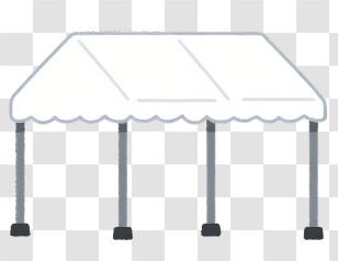 Sport Elements - White Tent For Outdoor Events Transparent PNG