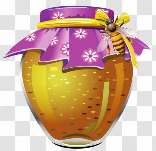Can Jam Food Jar Honey - Sweetness Transparent PNG