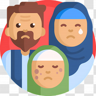 Family - Sad Family Illustration Transparent PNG