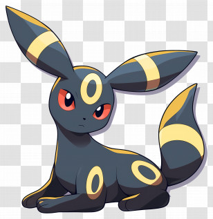 Pokemon Umbreon - Umbreon Pokemon Character Transparent PNG