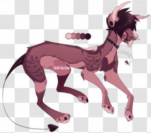 Dog Mustang Cartoon Cat - Heart Transparent PNG